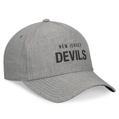 New Jersey Devils Fanatics Elements A-Frame Leather Strapback Hat - NHL Jerseys