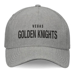 Vegas Golden Knights Fanatics Elements A-Frame Leather Strapback Hat - NHL Hats