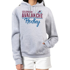 Colorado Avalanche G-III 4Her by Carl Banks Women's Team Sport Tri-Blend Fleece Hoodie - NHL Hoodies