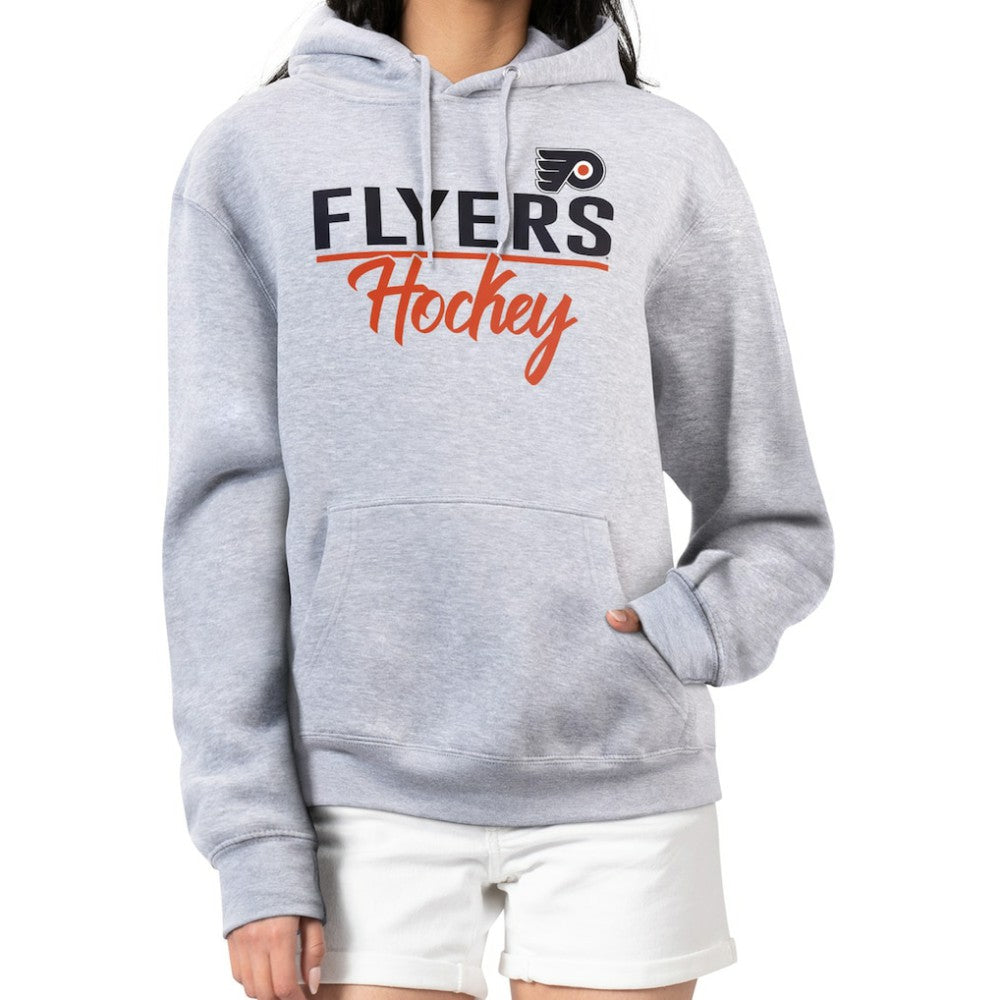 Philadelphia Flyers G-III 4Her by Carl Banks Women's Team Sport Tri-Blend Fleece Hoodie - NHL Hoodies