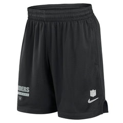 Las Vegas Raiders 2024 Sideline Performance Mesh Shorts | NFL Discount