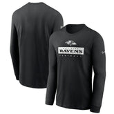 Baltimore Ravens Sideline Dri-FIT Long Sleeve T-Shirt | NFL US