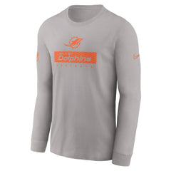 Miami Dolphins Sideline Dri-FIT Long Sleeve T-Shirt | NFL New