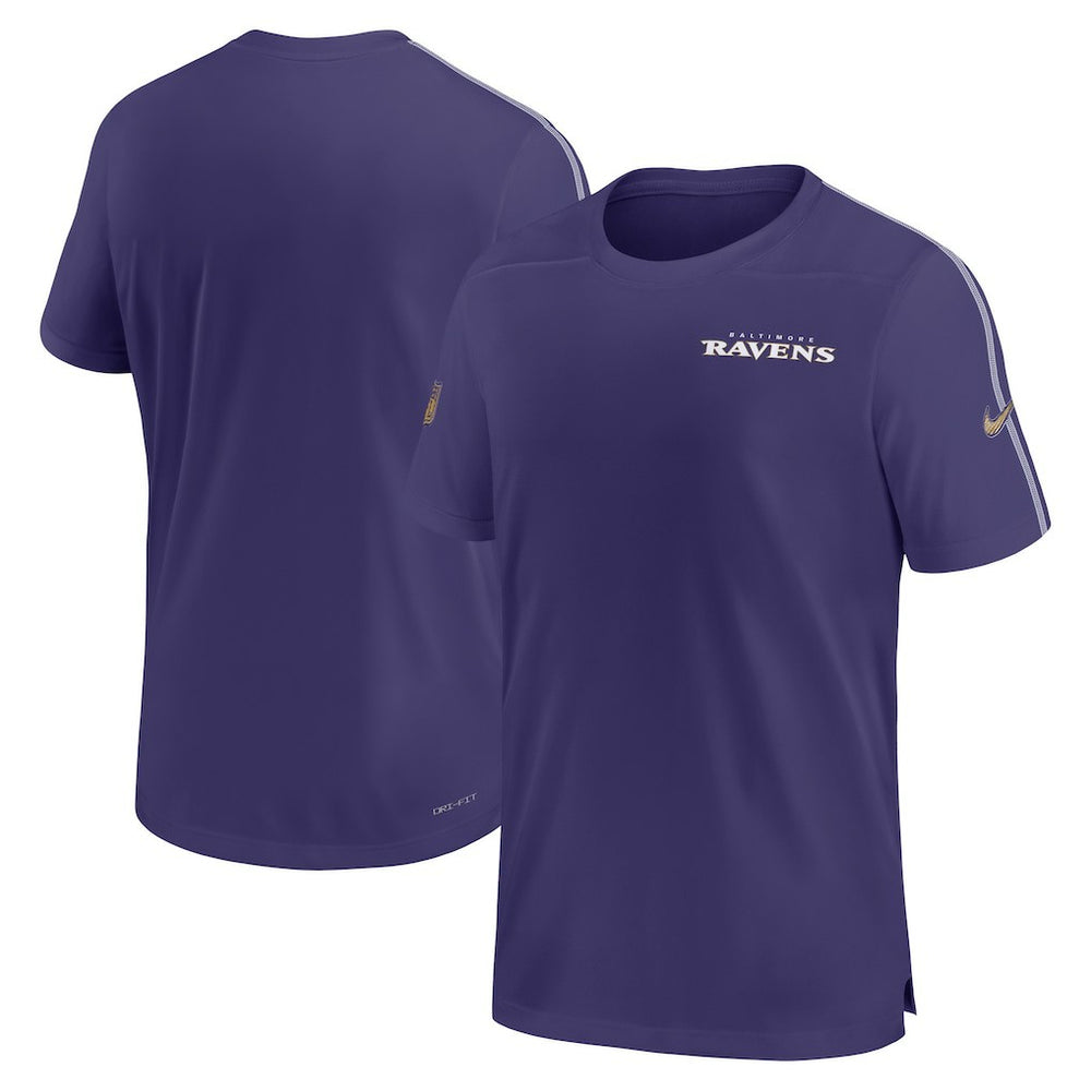 Baltimore Ravens 2024 Sideline Coach UV Performance T-Shirt | NFL Near me