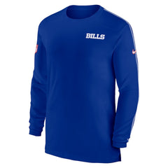 Buffalo Bills Sideline Coach UV Performance Long Sleeve T-Shirt | NFL On sale
