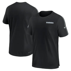 Las Vegas Raiders 2024 Sideline Coach UV Performance T-Shirt | NFL New