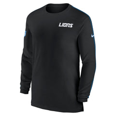 Detroit Lions Sideline Coach UV Performance Long Sleeve T-Shirt | NFL On sale