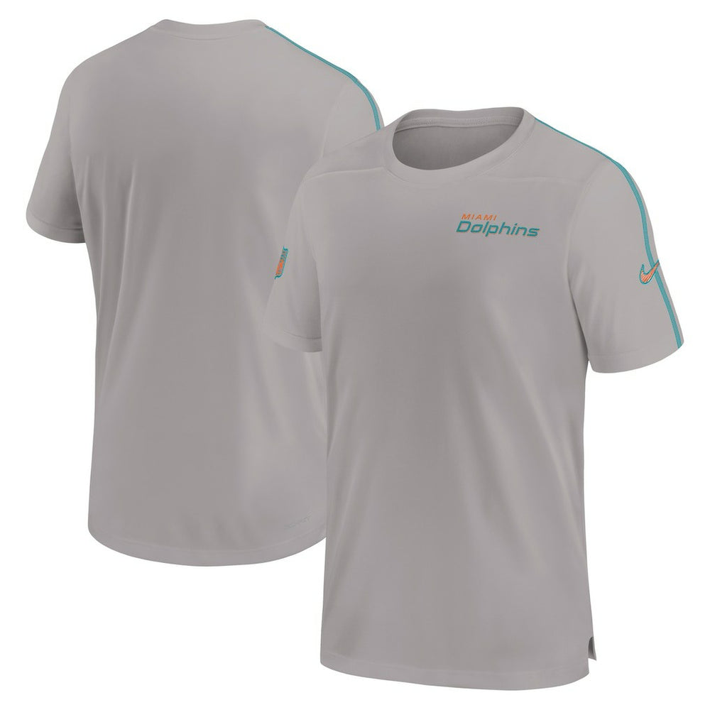 Miami Dolphins 2024 Sideline Coach UV Performance T-Shirt | NFL On sale