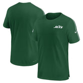 New York Jets 2024 Sideline Coach UV Performance T-Shirt | NFL Discount