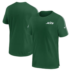 New York Jets 2024 Sideline Coach UV Performance T-Shirt | NFL Discount