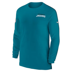 Jacksonville Jaguars Sideline Coach UV Performance Long Sleeve T-Shirt | NFL Online