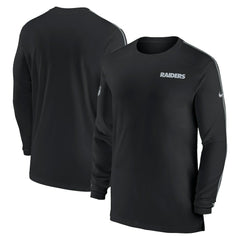 Las Vegas Raiders Sideline Coach UV Performance Long Sleeve T-Shirt | NFL US