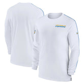 Los Angeles Chargers Sideline Coach UV Performance Long Sleeve T-Shirt | NFL US