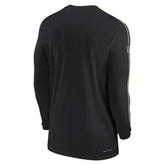 New Orleans Saints Sideline Coach UV Performance Long Sleeve T-Shirt | NFL New