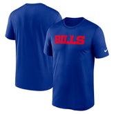 Buffalo Bills Primetime Legend Wordmark Performance T-Shirt | NFL Online