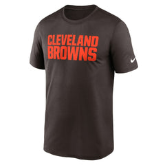 Cleveland Browns Primetime Legend Wordmark Performance T-Shirt | NFL US