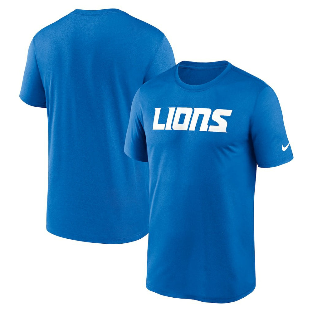 Detroit Lions Primetime Legend Wordmark Performance T-Shirt | NFL Discount