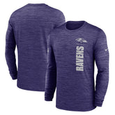 Baltimore Ravens Sideline Velocity Dri-FIT Long Sleeve T-Shirt | NFL Sale
