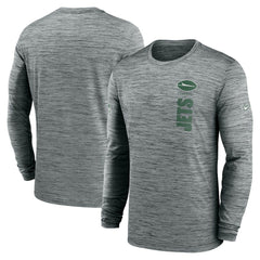New York Jets Sideline Velocity Dri-FIT Long Sleeve T-Shirt | NFL Online