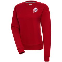 New York Yankees Antigua Women's Cooperstown Victory Crewneck Pullover Sweatshirt - MLB Pullover