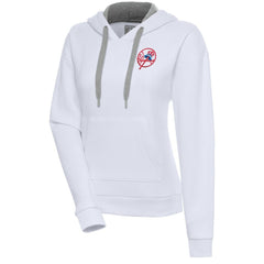 New York Yankees Antigua Women's Cooperstown Victory Pullover Hoodie - MLB Hoodies
