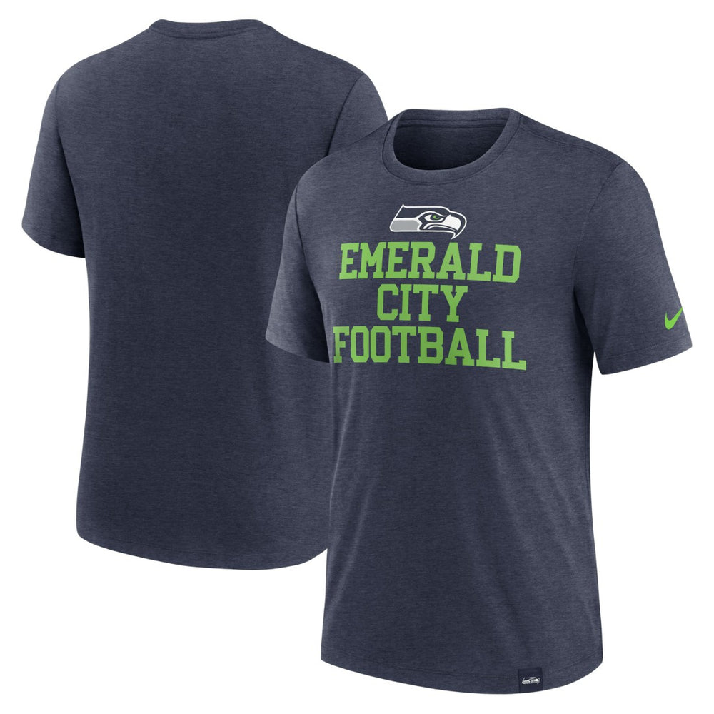 Seattle Seahawks Blitz Tri-Blend T-Shirt | NFL US