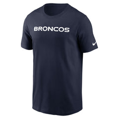 Denver Broncos Primetime Wordmark Essential T-Shirt | NFL New