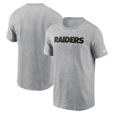 Las Vegas Raiders Primetime Wordmark Essential T-Shirt | NFL Sale