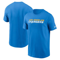 Los Angeles Chargers Primetime Wordmark Essential T-Shirt | NFL On sale
