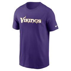 Minnesota Vikings Primetime Wordmark Essential T-Shirt | NFL Online