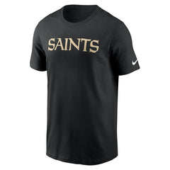 New Orleans Saints Primetime Wordmark Essential T-Shirt | NFL Hot