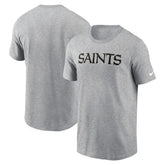 New Orleans Saints Primetime Wordmark Essential T-Shirt | NFL Outlet