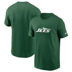 New York Jets Primetime Wordmark Essential T-Shirt | NFL Discount