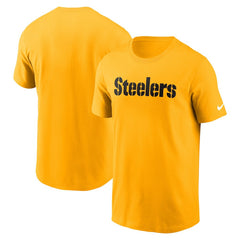 Pittsburgh Steelers Primetime Wordmark Essential T-Shirt | NFL On sale