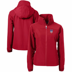 New York Mets Cutter & Buck Women's Charter Eco Recycled Full-Zip Jacket - MLB Jackets