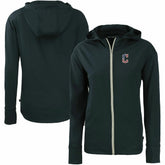 Cleveland Guardians Cutter & Buck Women's Daybreak Eco Recycled Full-Zip Hoodie - MLB Hoodies
