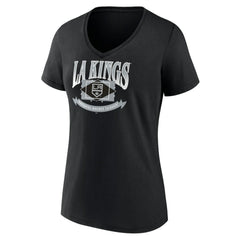 Los Angeles Kings Women's Slapshot V-Neck T-Shirt - NHL T-shirts