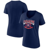 Montreal Canadiens Women's Slapshot V-Neck T-Shirt - NHL T-shirts