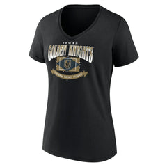 Vegas Golden Knights Women's Slapshot V-Neck T-Shirt - NHL T-shirts