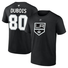 Pierre-Luc Dubois Los Angeles Kings Fanatics Authentic Stack Name & Number T-Shirt - NHL T-shirts