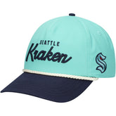 Seattle Kraken American Needle Roscoe Washed Twill Adjustable Hat - NHL Hats