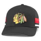 Chicago Blackhawks American Needle HotFoot Stripes Trucker Adjustable Hat - NHL Hats