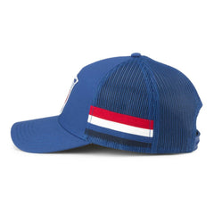 New York Rangers American Needle HotFoot Stripes Trucker Adjustable Hat - NHL Hats