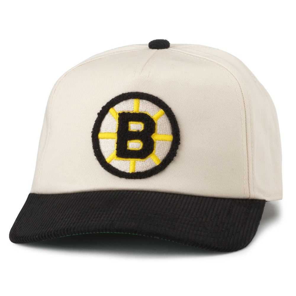 Boston Bruins American Needle Burnett Adjustable Hat - NHL Hats