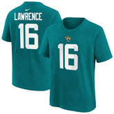 Jacksonville Jaguars Trevor Lawrence Youth Player Name & Number T-Shirt | NFL Outlet