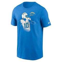 Los Angeles Chargers Justin Herbert Player Graphic T-Shirt | NFL Hot