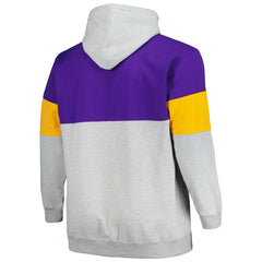 Purple/Gold Los Angeles Lakers Big & Tall Pullover Hoodie | NBA