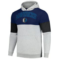 Navy/Black Dallas Mavericks Big & Tall Pullover Hoodie sale | NBA