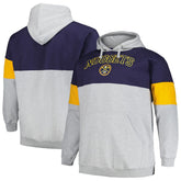 Navy/Gold Denver Nuggets Big & Tall Pullover Hoodie sale | NBA