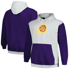 Purple/Silver Phoenix Suns Big & Tall Primary Arctic Pullover Hoodie | NBA